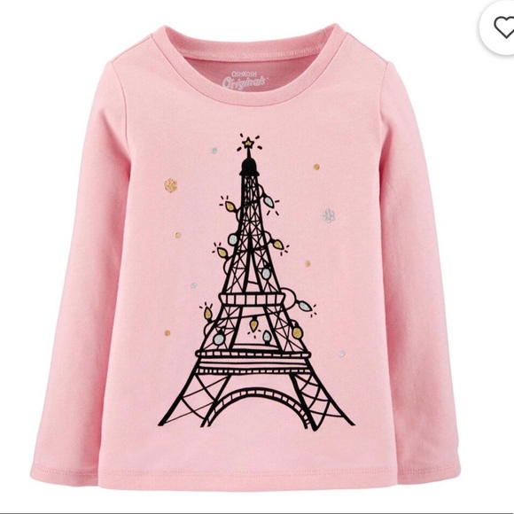 OshKosh B’Gosh Eiffel Tower Originals Graphic Tee - Picture 3 of 4
